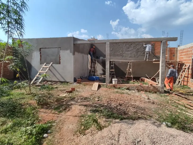 Ourilandia Para - Segunda etapa da construcao da edicula